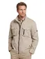 Camel active parka jas beige met borstzakken