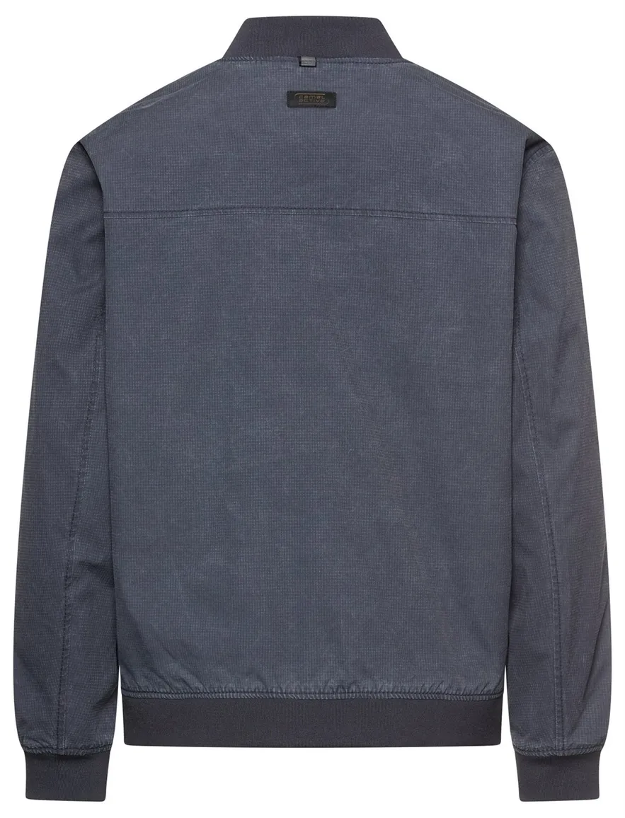 Camel active bomberjack donkerblauw met borstzak