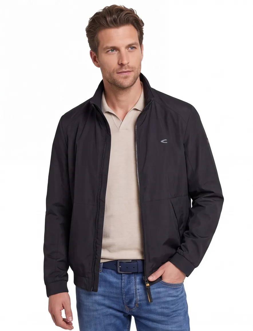 Camel Active tussenjas donkerblauw effen