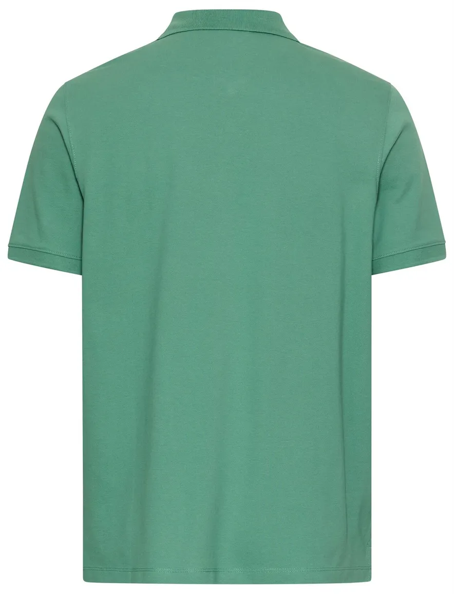 Camel Active polo groen korte mouw