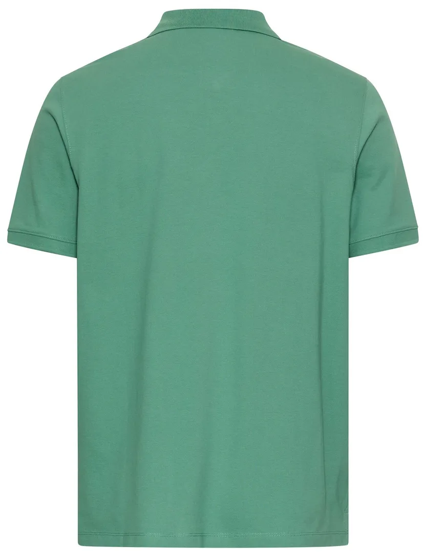 Camle Active polo turquoise wijde fit katoen