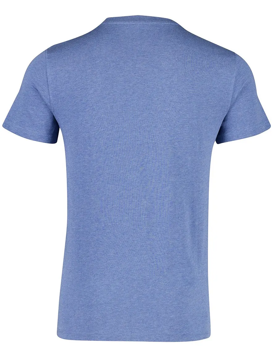 NZA T-shirt Blauw gemeleerd