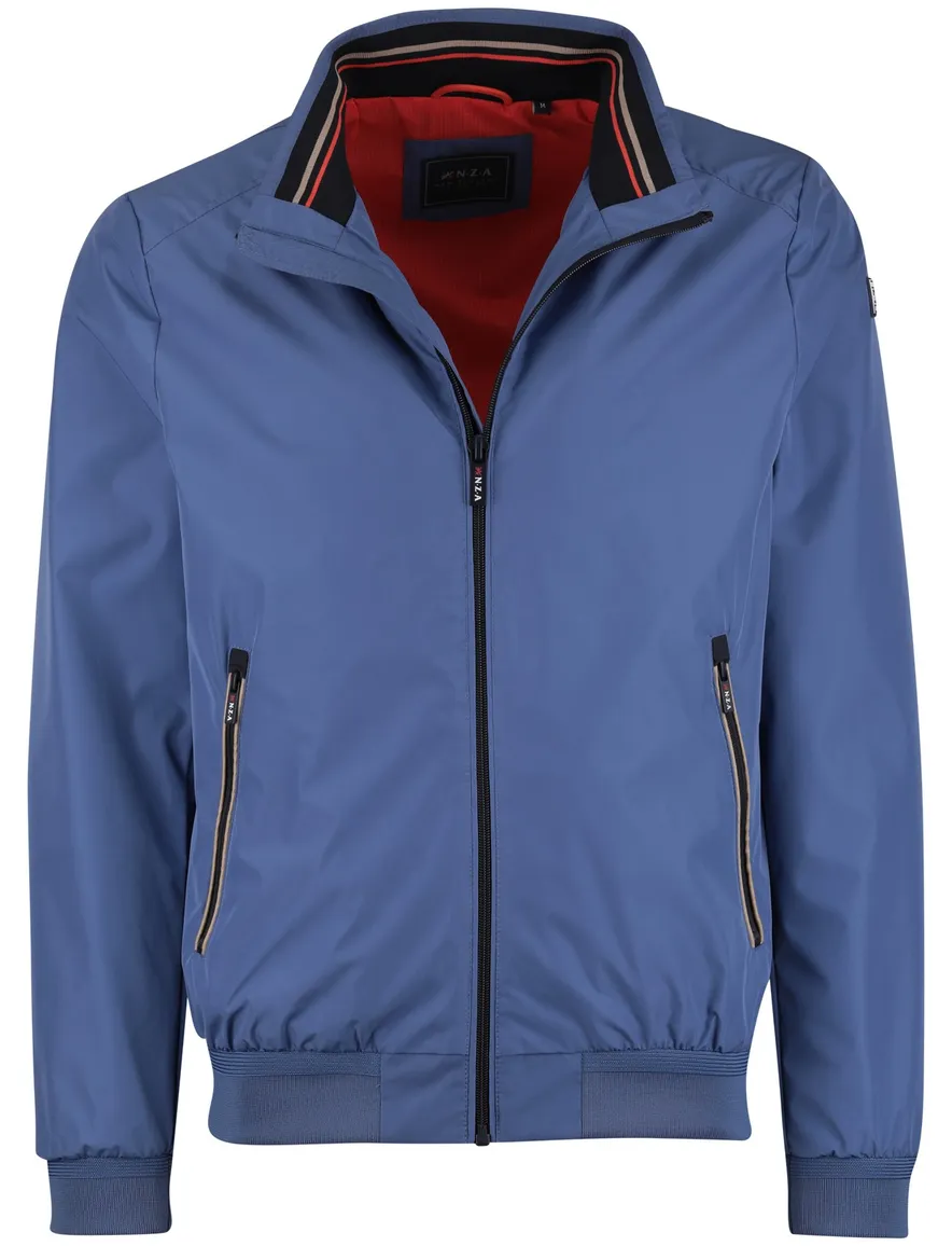 NZA zomerjas blauw zonder capuchon