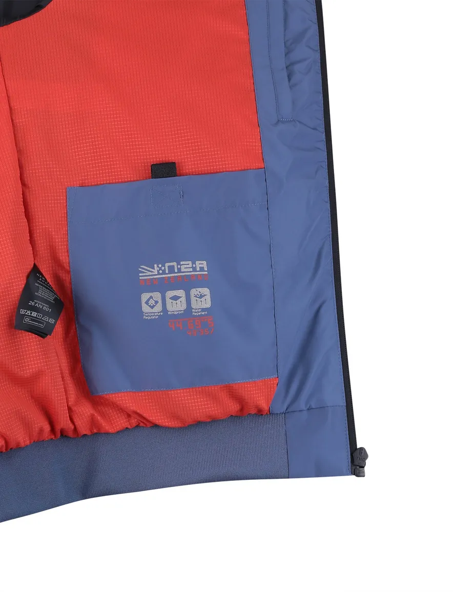 NZA zomerjas blauw zonder capuchon