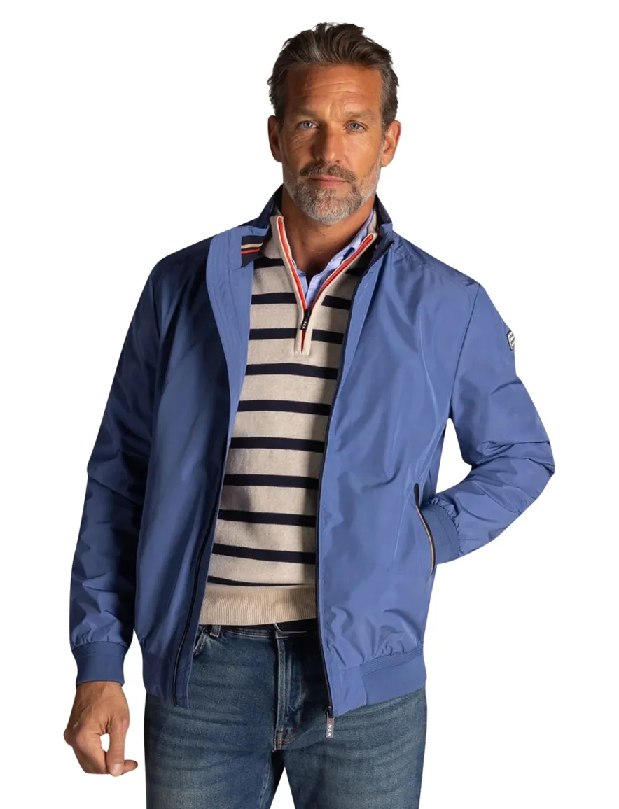 NZA zomerjas blauw zonder capuchon