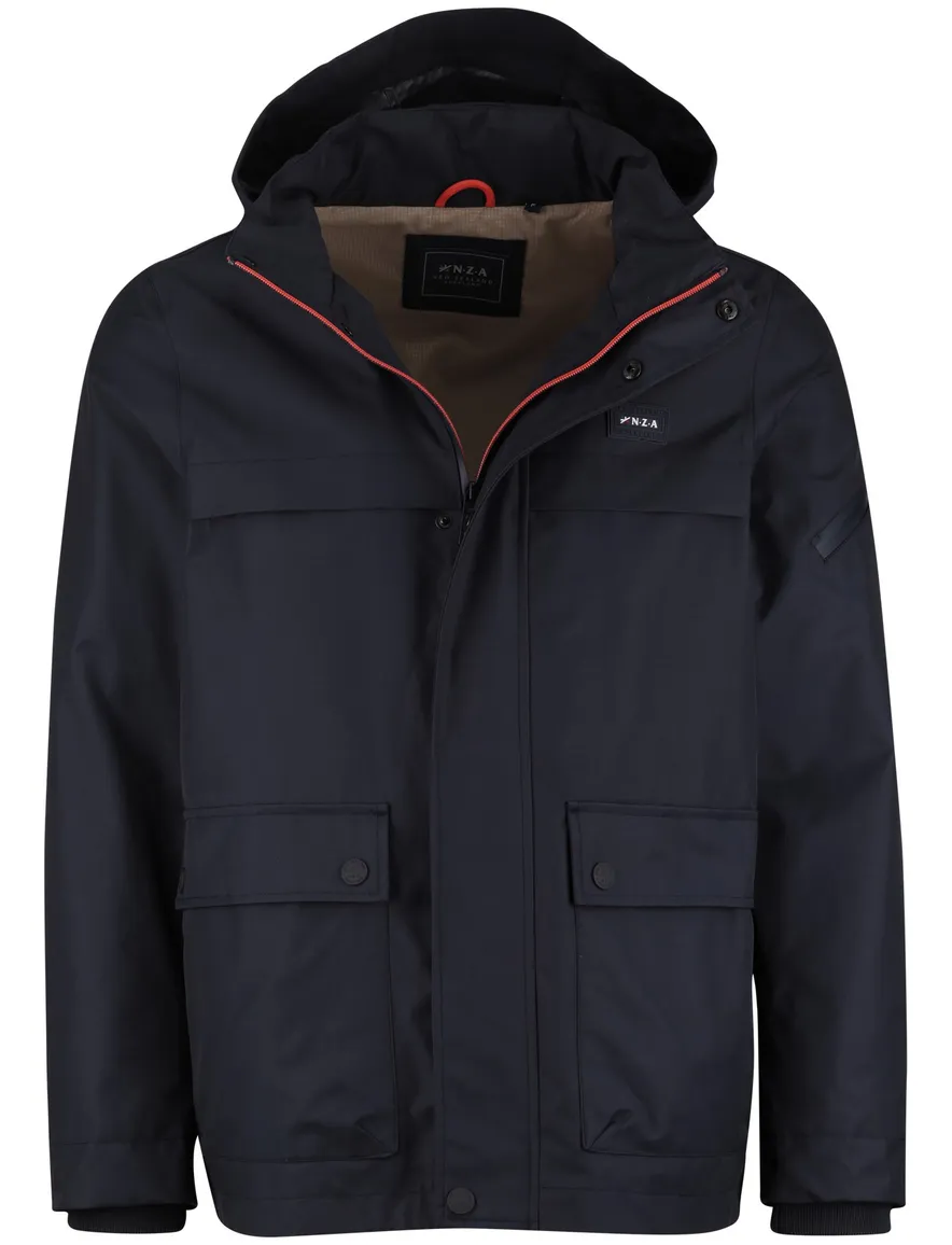 NZA jas donkerblauw klepzakken