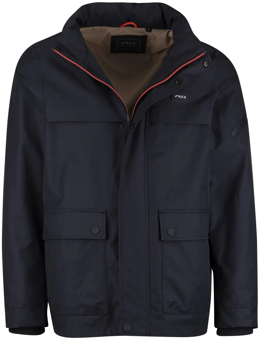 NZA jas donkerblauw klepzakken