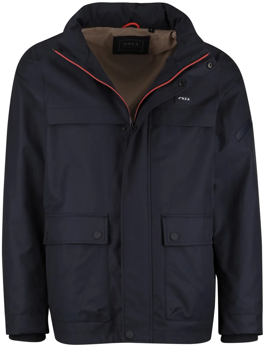 NZA jas donkerblauw klepzakken