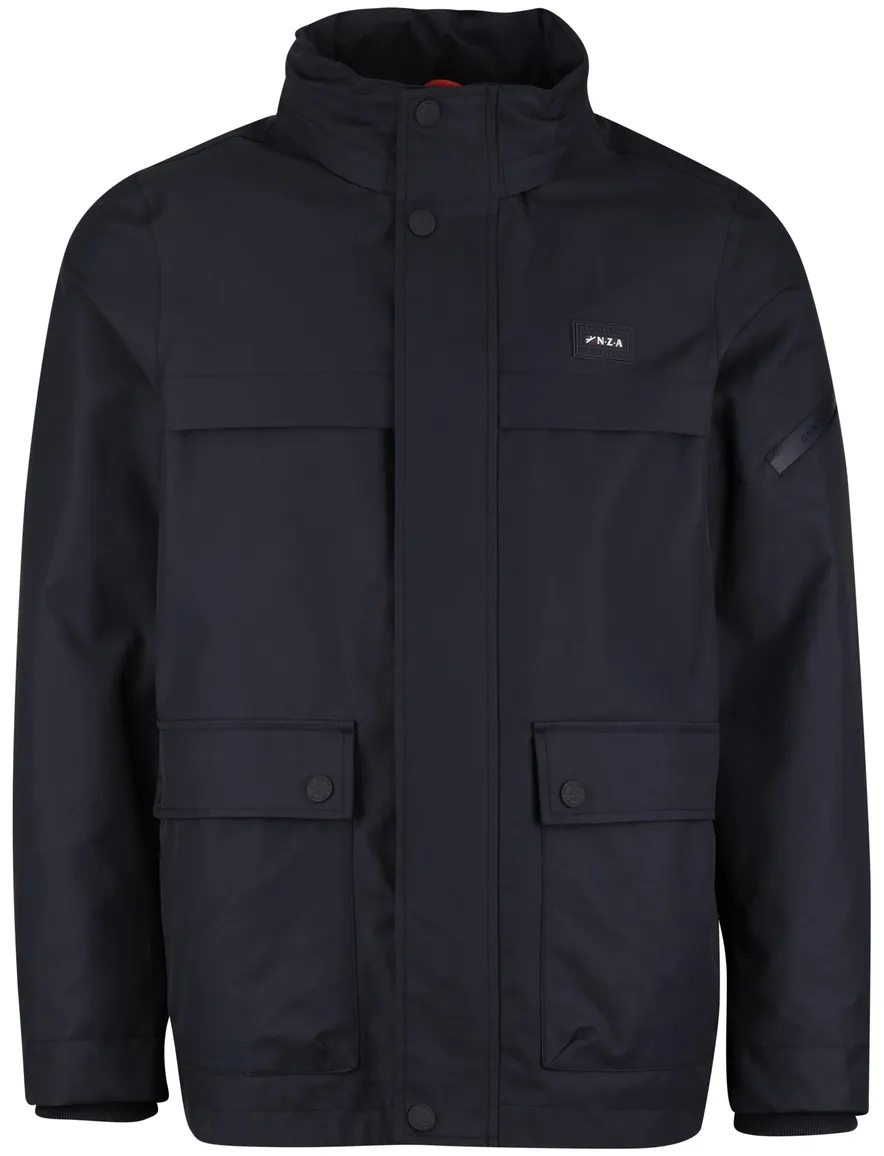 NZA jas donkerblauw klepzakken
