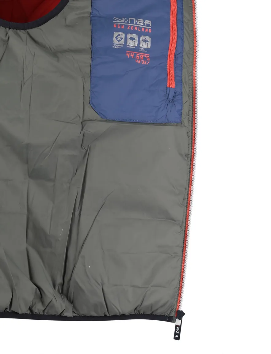 NZA Bodywarmer oranje gewatteerd