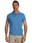 NZA polo blauw gemeleerd