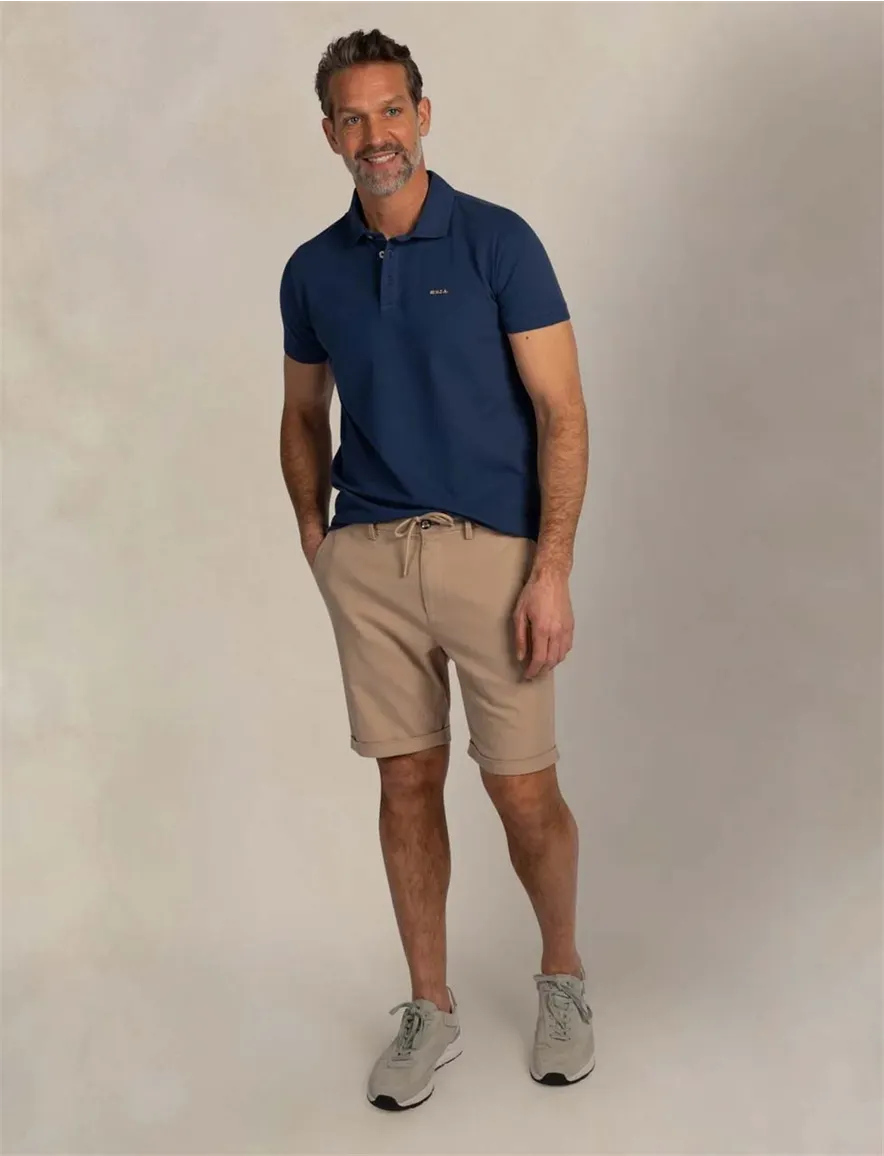 Blauwe poloshirt New Zealand