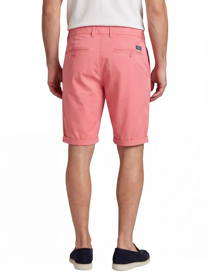 Bermuda roze New Zealand katoen met omslag