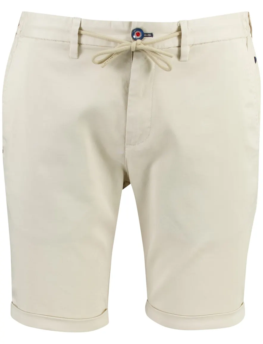 NZA bermuda beige met omslag