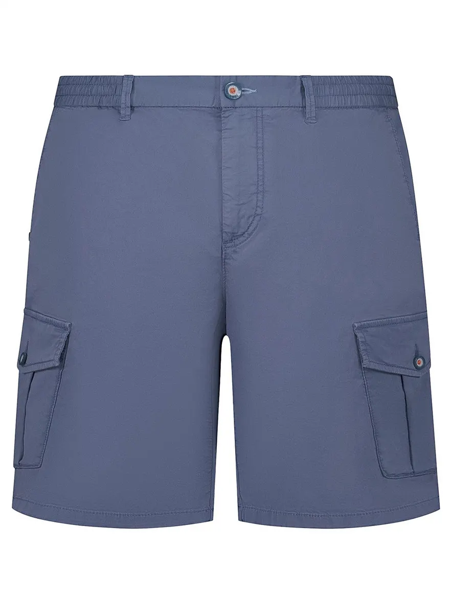 NZA bermuda cargo donkerblauw
