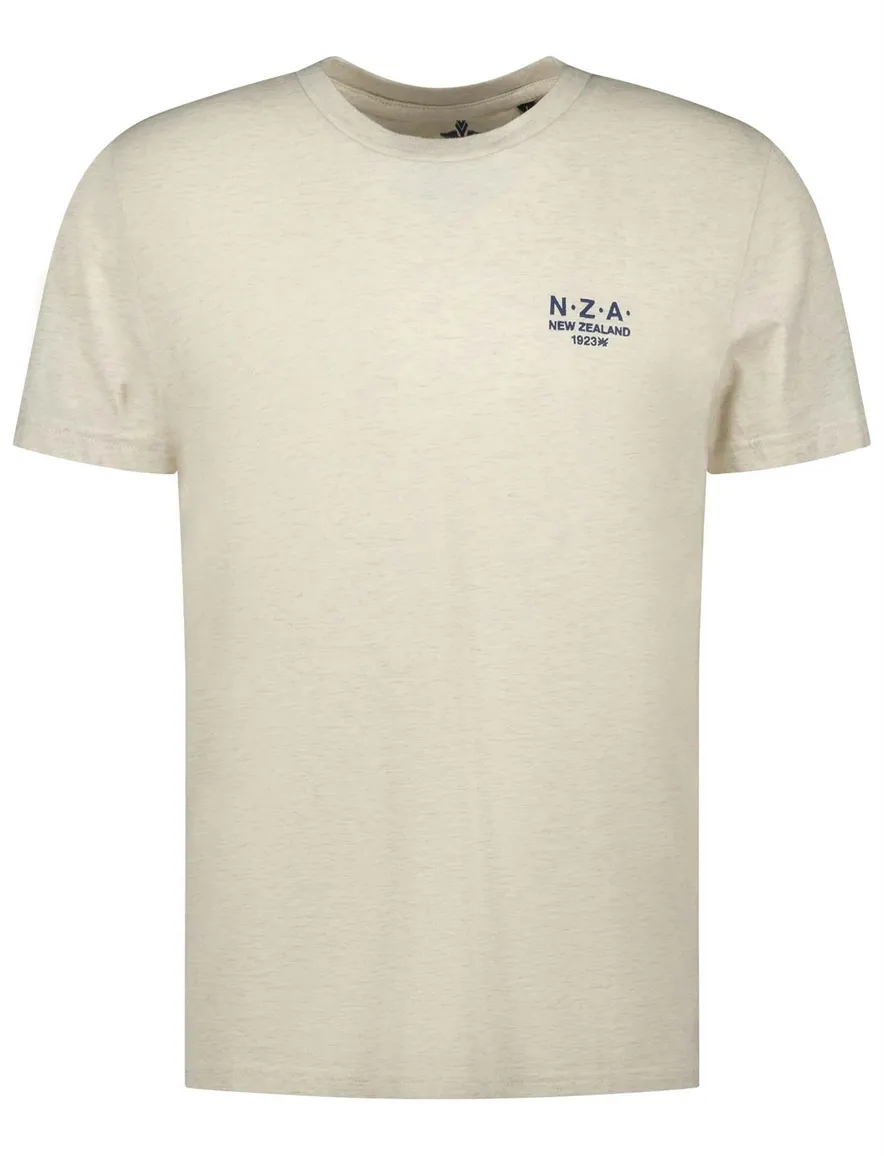 Crème New Zealand T-shirt korte mouw