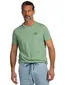 NZA t-shirt ronde hals gemêleerd groen