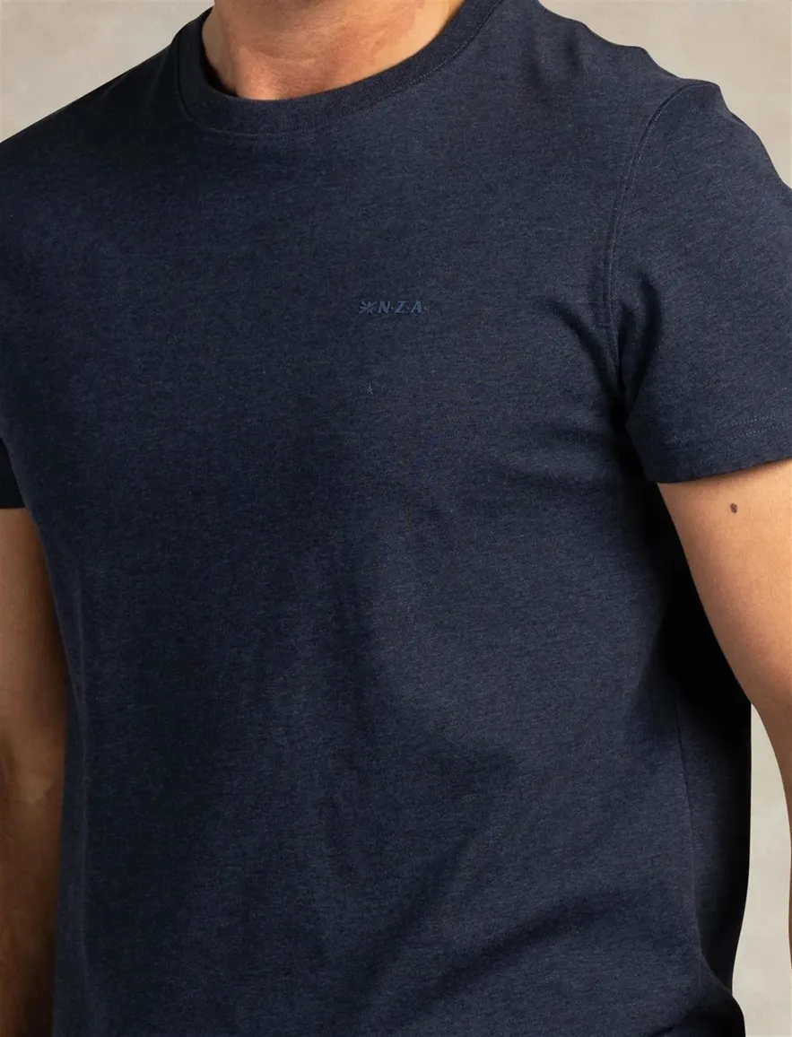 New Zealand t-shirt donkerblauw ronde hals
