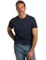 Donkerblauw t-shirt ronde hals New Zealand normale fit
