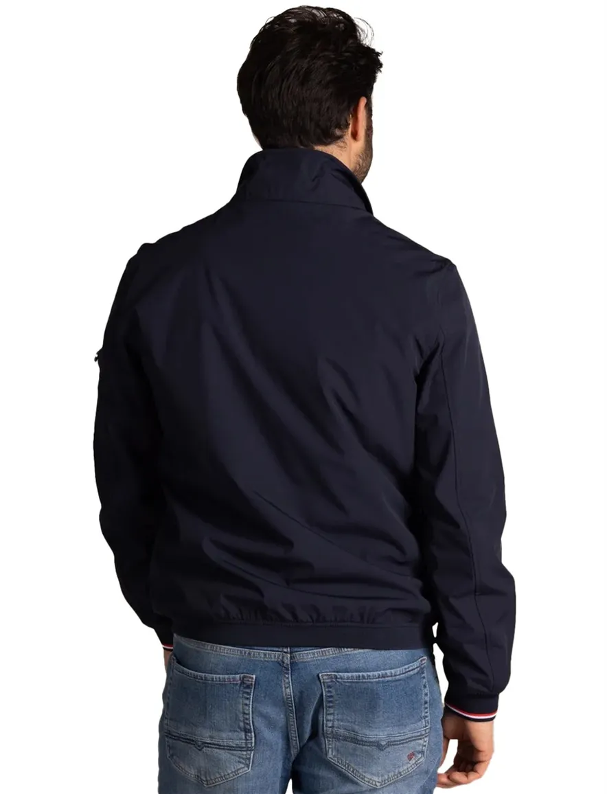 NZA jas donkerblauw effen