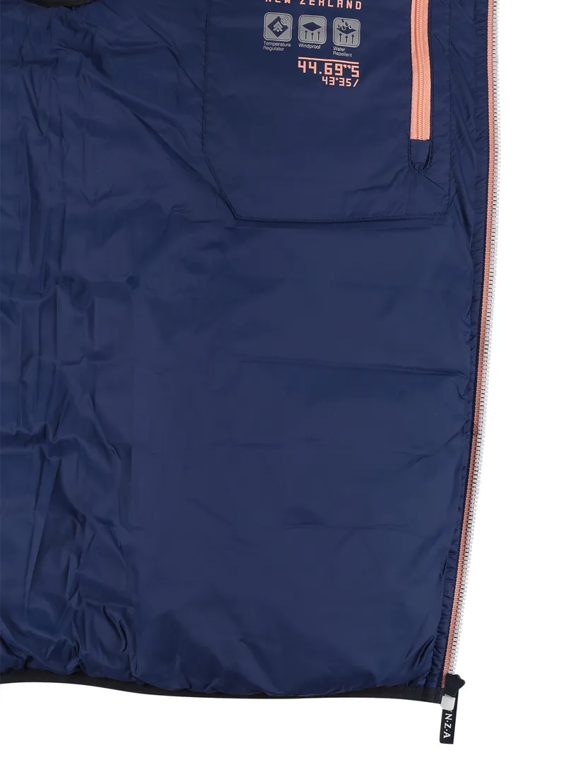 Bodywarmer New Zealand waterafstotend oranje normale fit