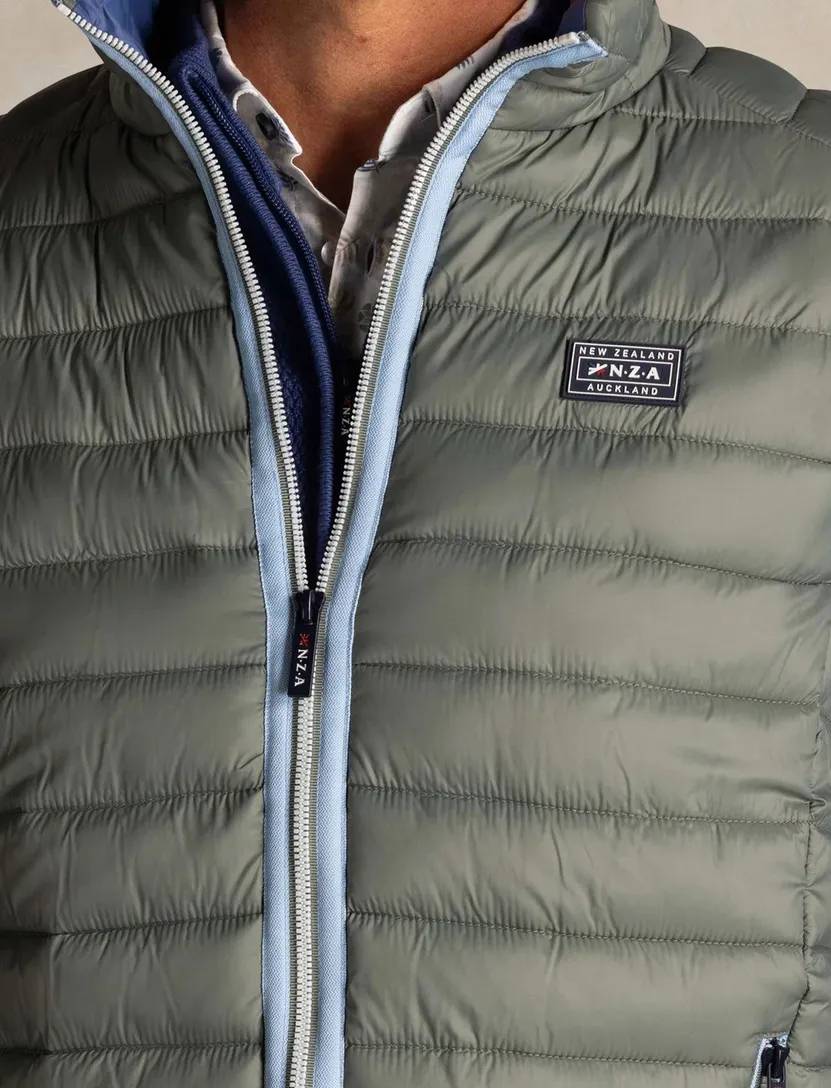 Bodywarmer groen New Zealand waterdicht normale fit