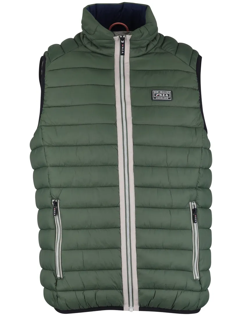 Bodywarmer groen New Zealand waterdicht normale fit