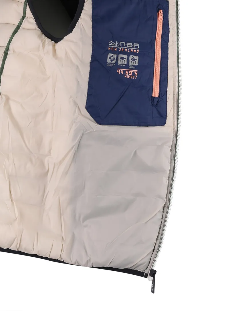 Bodywarmer groen New Zealand waterdicht normale fit