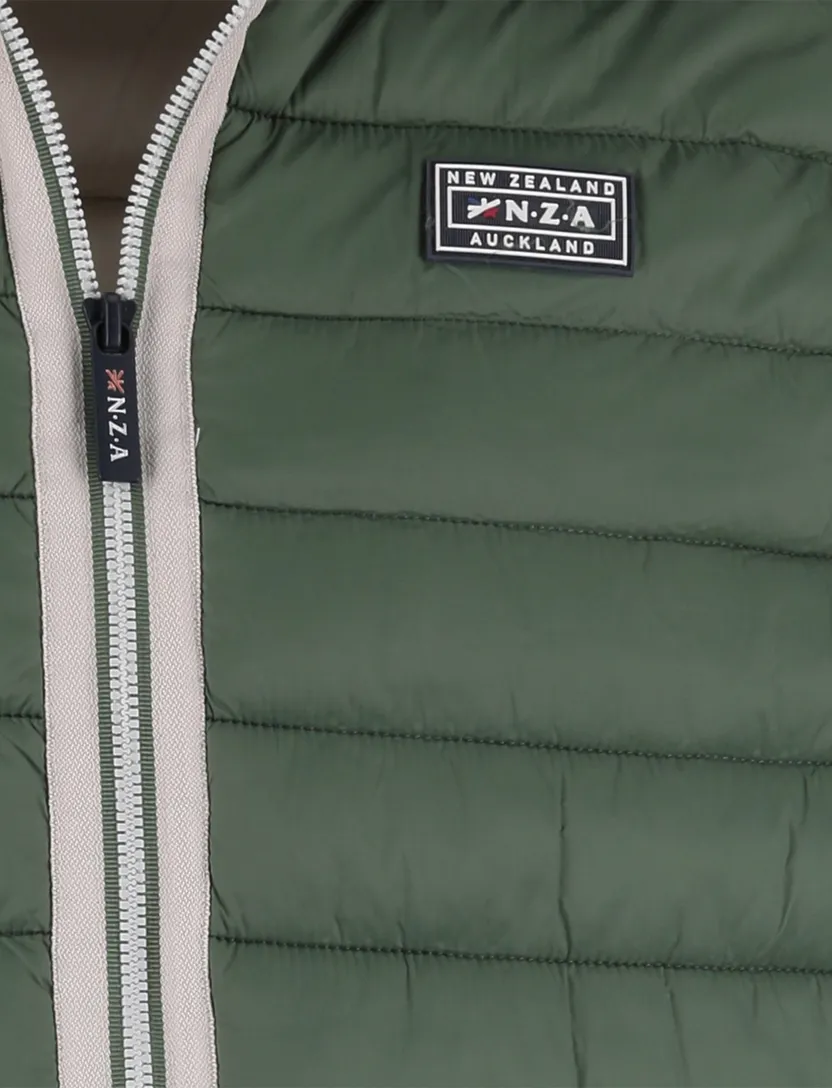 Bodywarmer groen New Zealand waterdicht normale fit