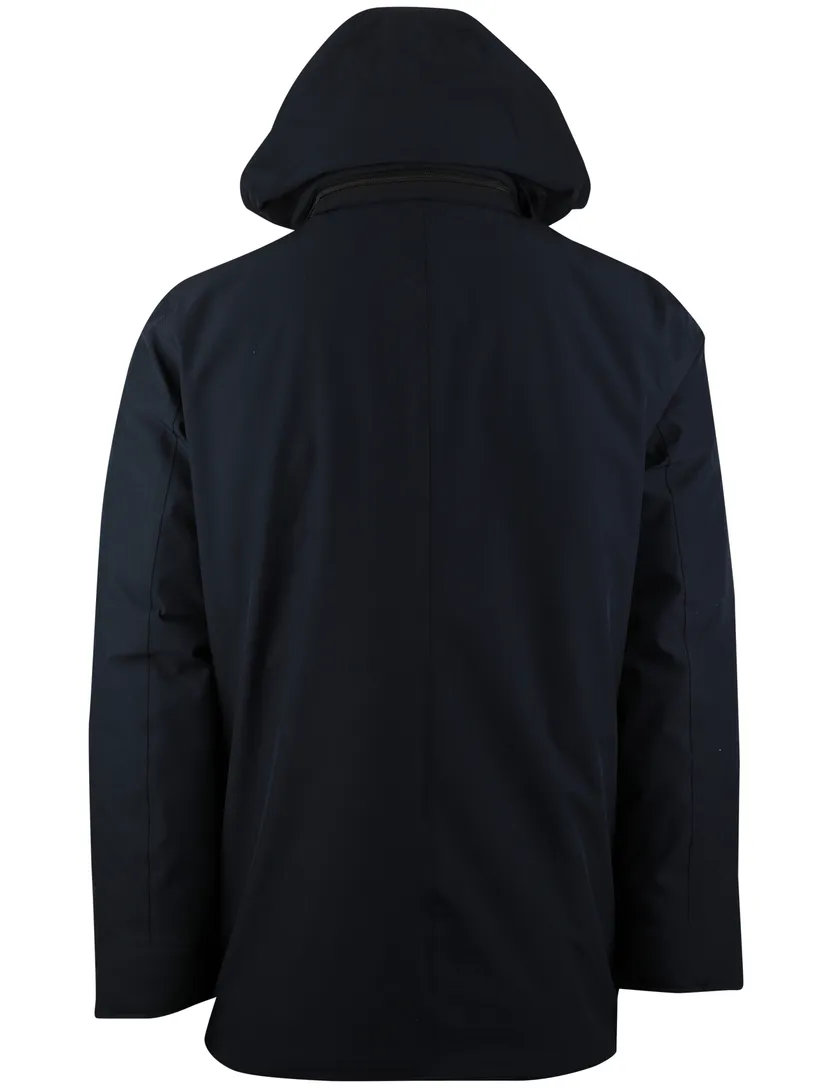 Tussenjas Pierre Cardin Futereflex donkerblauw normale fit
