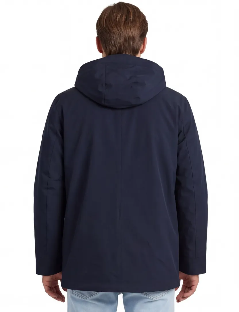 Tussenjas Pierre Cardin Futereflex donkerblauw normale fit