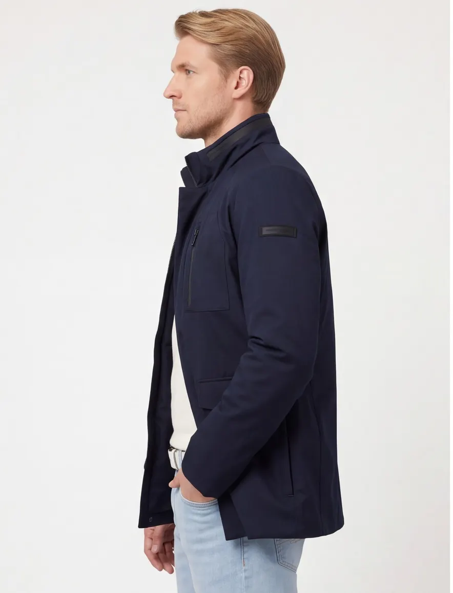 Pierre Cardin tussenjas donkerblauw