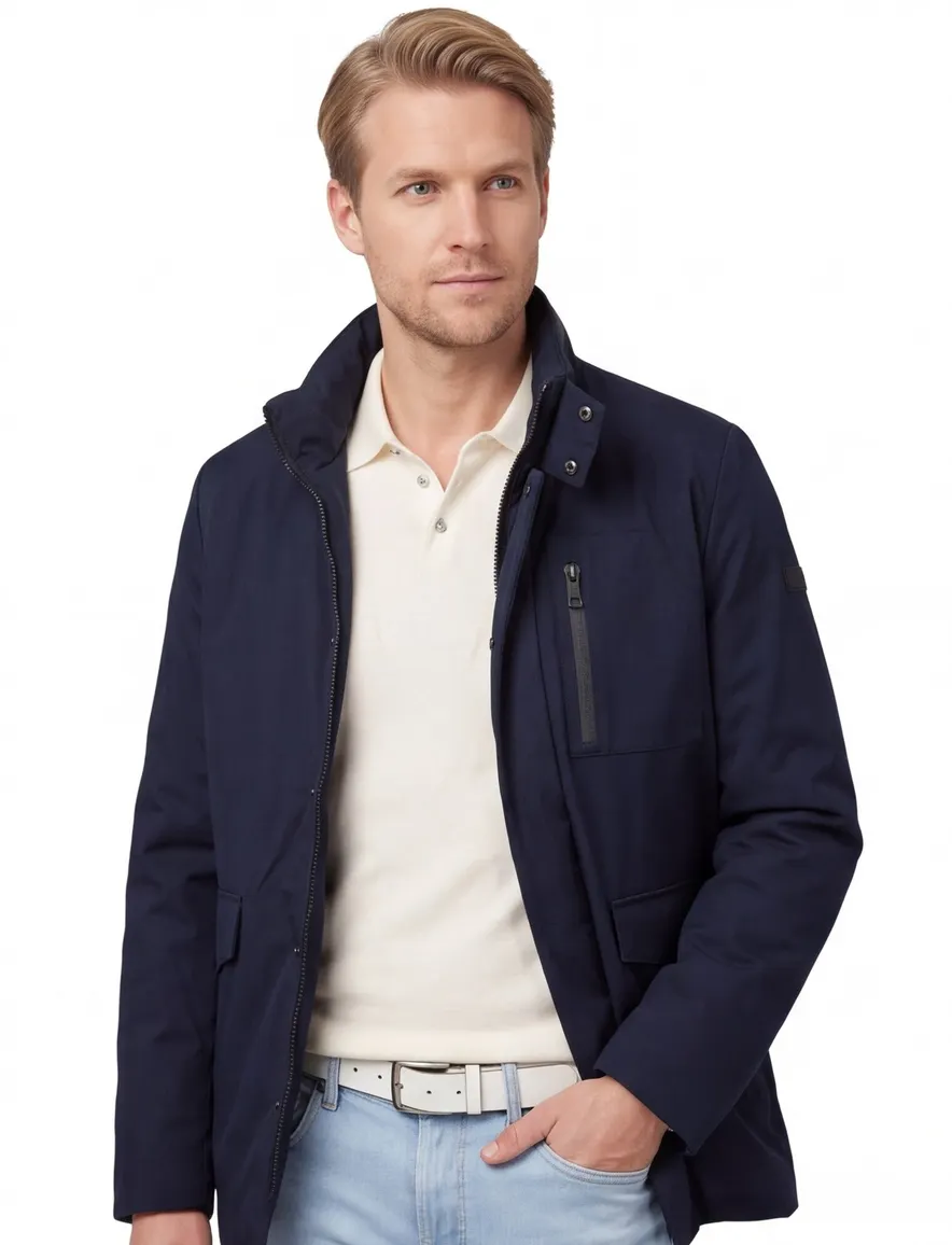 Pierre Cardin tussenjas donkerblauw