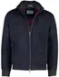 Bomberjack Pierre Cardin donkerblauw suede