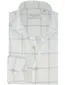 wit geruit overhemd John Miller tailored fit