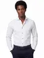 Ledub Modern fit overhemd wit strijkvrij mouwlengte 7