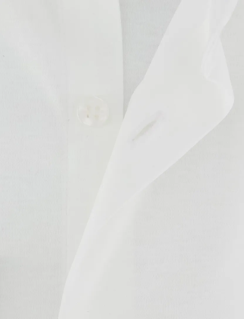 Stretch slim fit Ledub overhemd