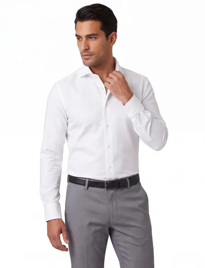 Ledub Stretch slim fit Ledub overhemd