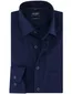 OLYMP overhemd Modern Fit strijkvrij donkerblauw mouwlengte 7
