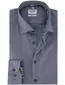 Olymp body fit overhemd mouwlengte 7 blauw