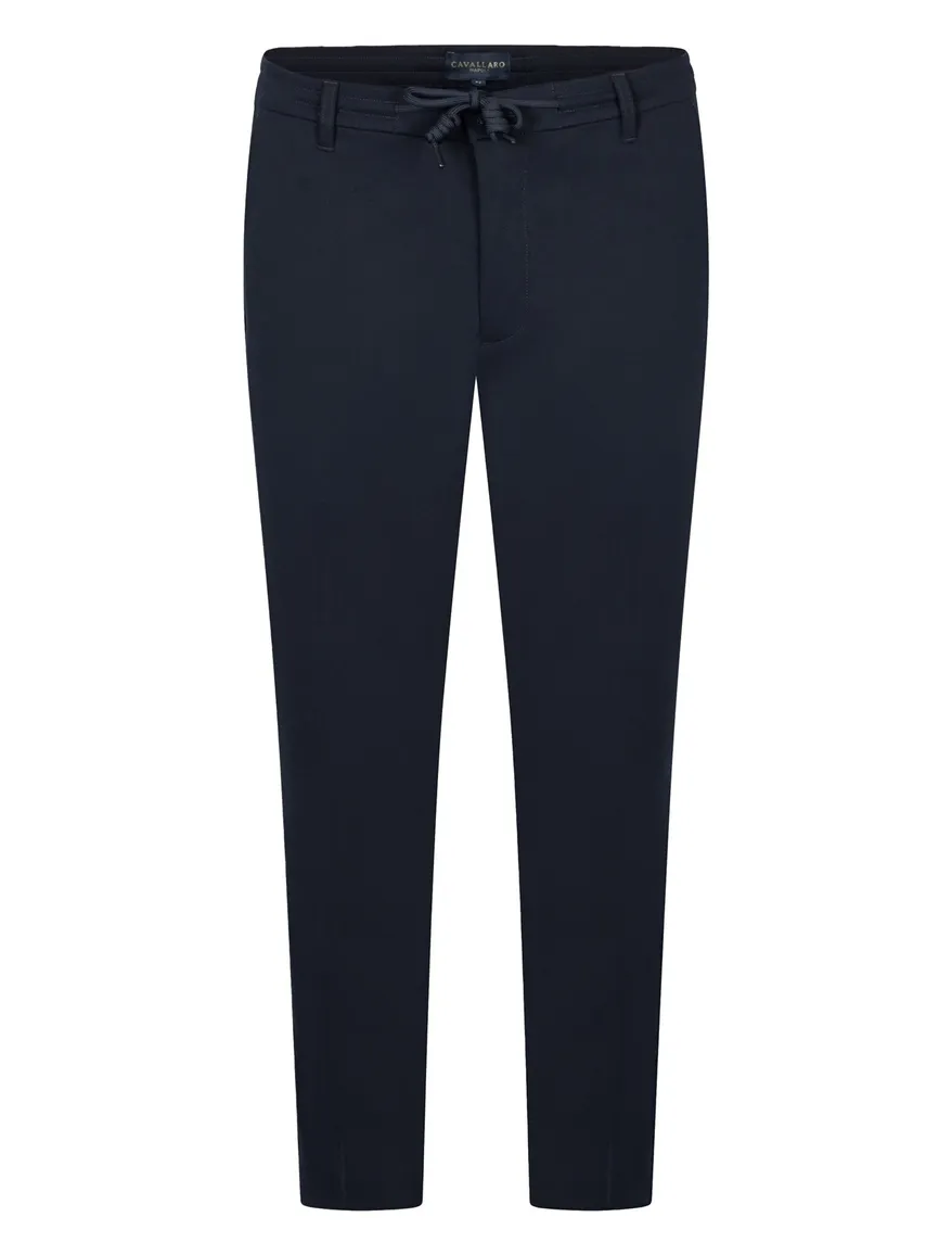 Cavallaro Zeradino pantalon chino donkerblauw