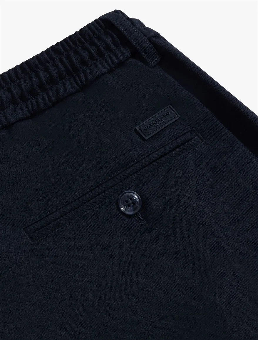 Cavallaro Zeradino pantalon chino donkerblauw