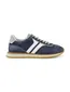 Giorgio sneaker blauw met witte strepen