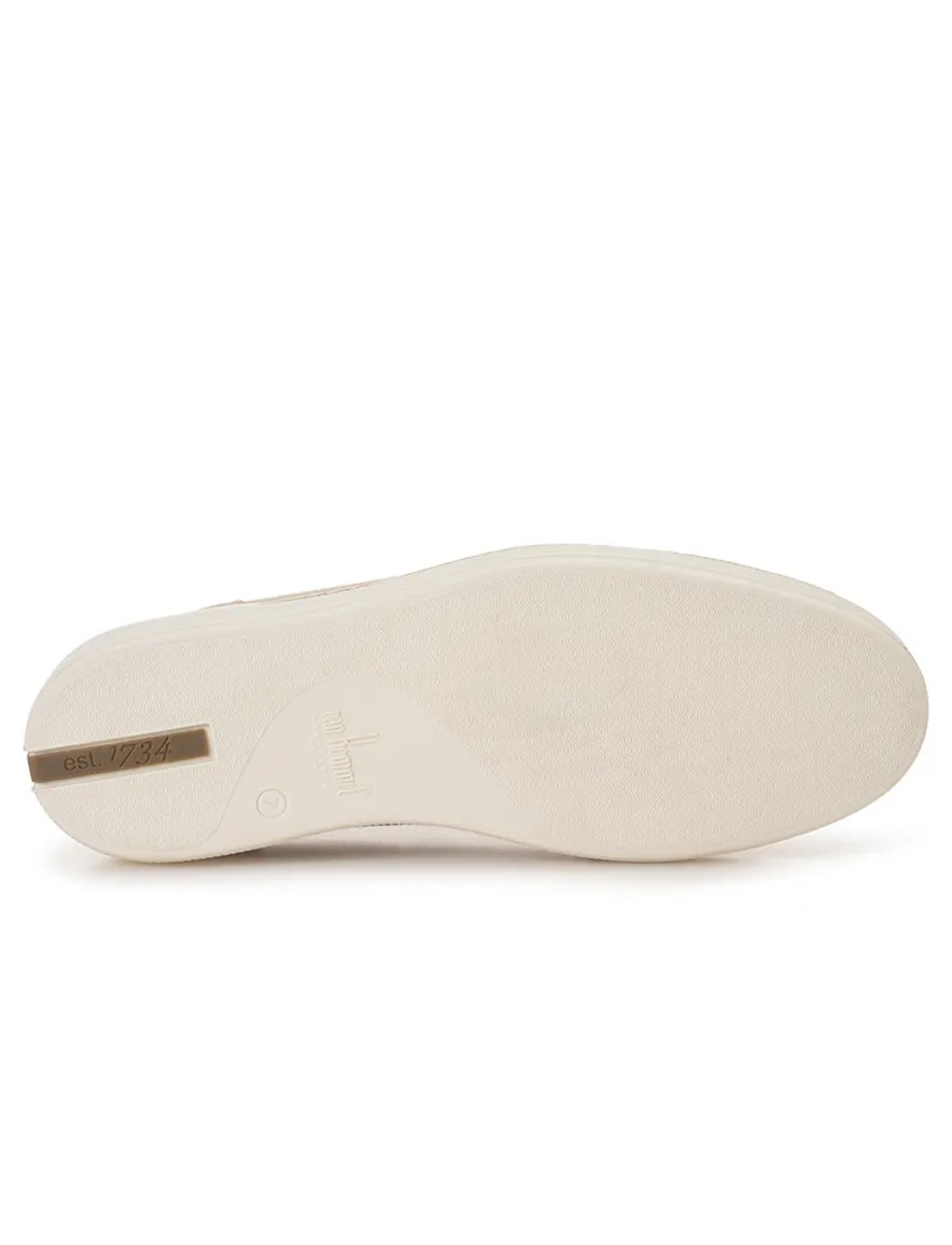 Loafer Van Bommel beige suede elegante zomerschoen