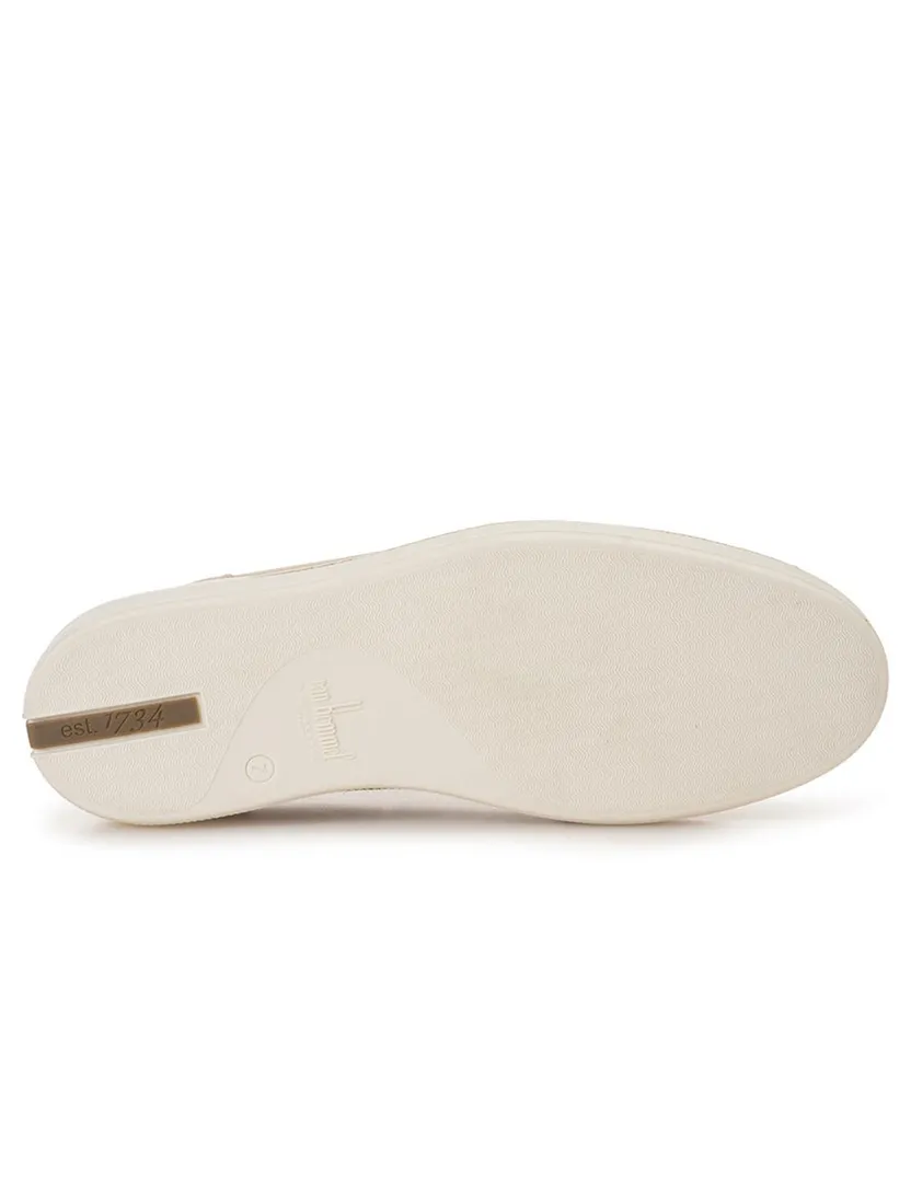 Van Bommel loafer beige suede verfijnde instapper met lichte zool