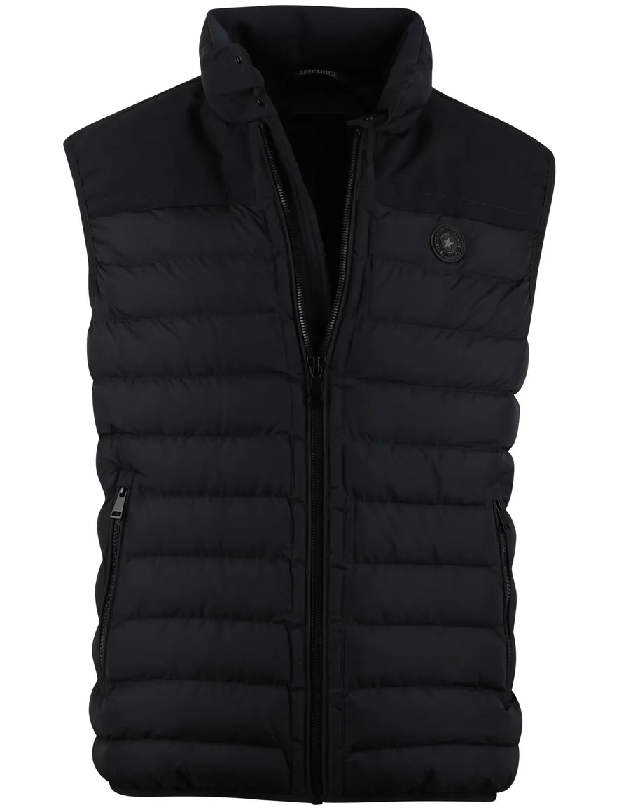 Bodywarmers Airforce donkerblauw