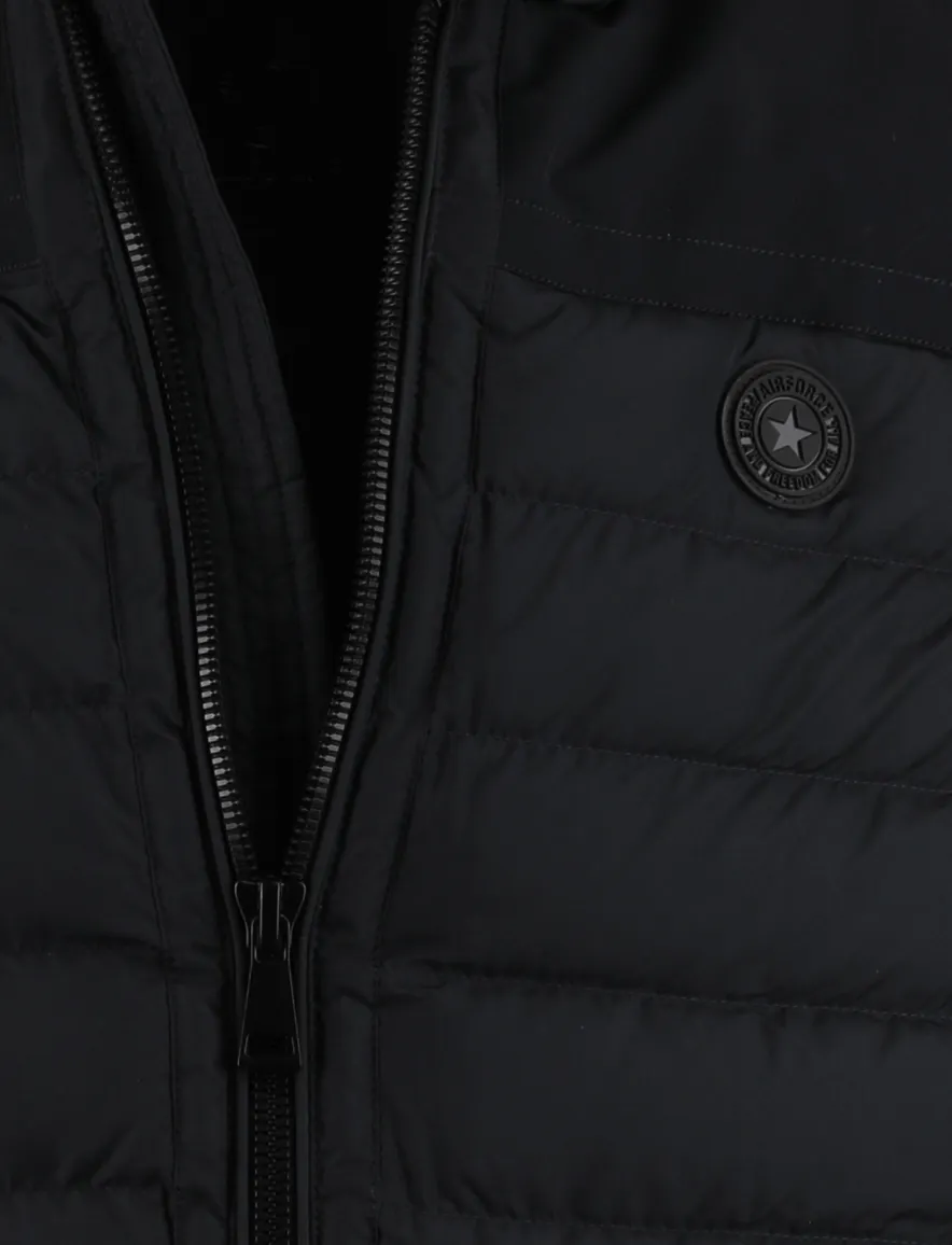 Bodywarmers Airforce donkerblauw