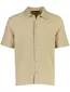 Beige katoen overhemd Airforce normale fit