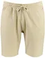 Shorts Airforce beige katoen elastische band met koord