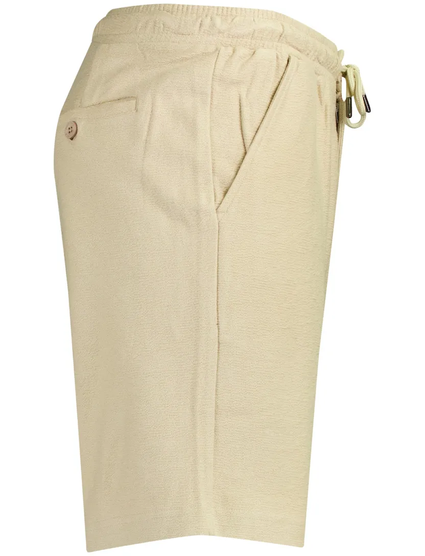 Shorts Airforce beige met koord